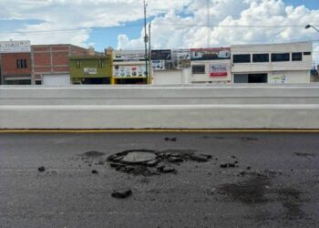 Reportan fallas en el desnivel de la Arena Potosí