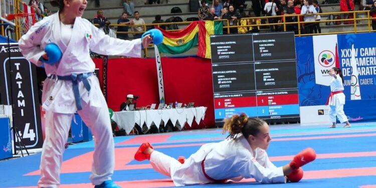 La karateca potosina Valeria Juárez se proclamó Campeona Panamericana