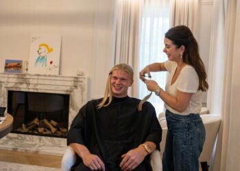 Adiós a la coleta vikinga: Haaland sorprende con drástico cambio de look