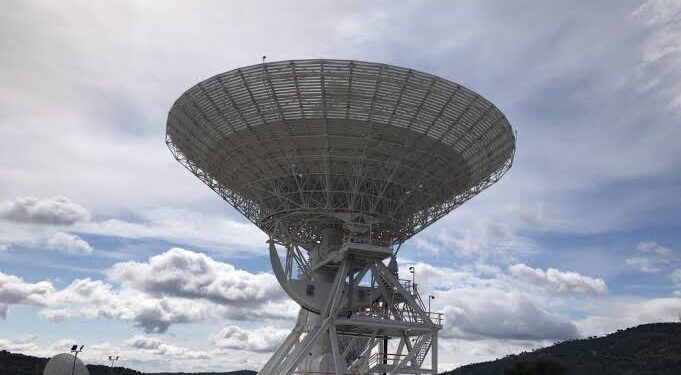 La NASA activa la gigantesca antena DSS-23 para reforzar sus comunicaciones en el espacio profundo