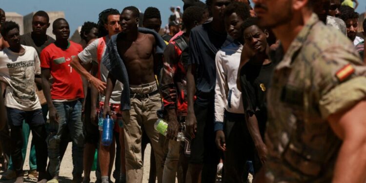Al menos 72 migrantes murieron intentando entrar a Ceuta desde Marruecos