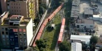 Se descarrila vagón del Metro CDMX en taller de Ticomán