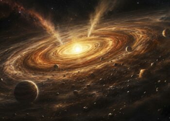 El magnetismo pudo ayudar a construir el Sistema Solar
