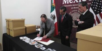 México recibe más de mil cien bienes culturales, restituidos por un particular en Estados Unidos