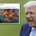 Trump publica video generado con IA que muestra la isla iraní de Jarg ‘siendo volada en pedazos’