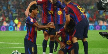 Golea 7-2 el Barcelona al Racing de Santander
