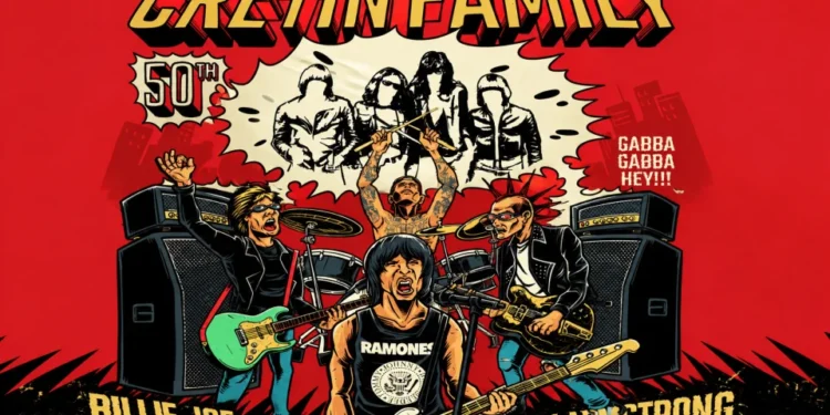 Green Day, Rancid, Blink-182 y Ramones forman una superbanda