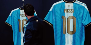‘Una camiseta para toda la vida’: Messi presenta la edición especial para su adiós con Argentina