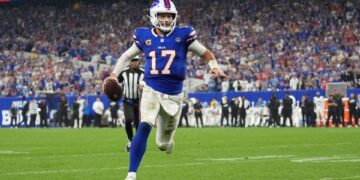 Josh Allen estrena el estadio de los Bills con cinco ‘touchdowns’
