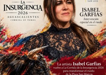 Isabel Garfias llevará su arte al ruedo en la Corrida de la Insurgencia