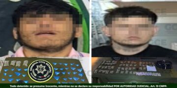 GCE detiene a dos personas y asegura presuntas drogas en Ciudad Valles