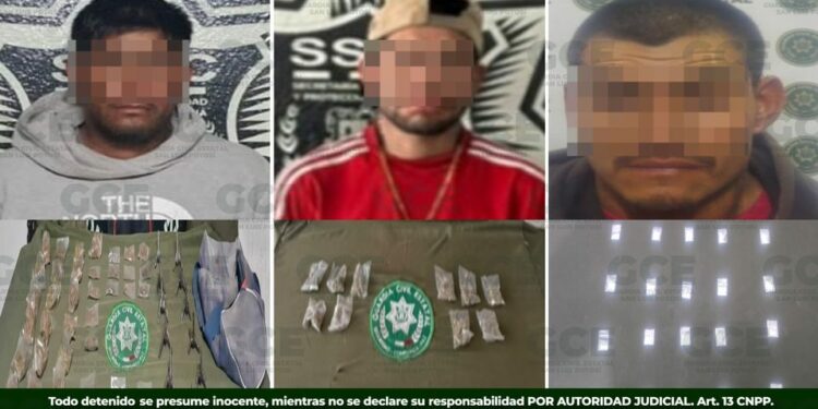 Detienen a tres personas durante operativos de seguridad en el Altiplano