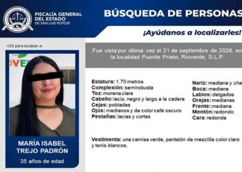 Localizan sin vida a mujer con ficha de búsqueda en Rioverde