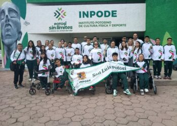 Parte a Jalisco la Delegación Paralímpica de SLP