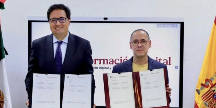 México y España firman acuerdo en temas de IA, digitalización y ciberseguridad
