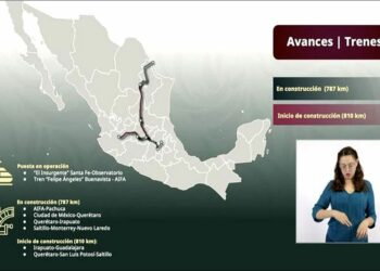México construirá 2 mil 400 km de vías ferroviarias en este sexenio