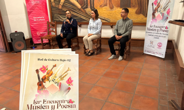 Secum respalda encuentro de música y poesía con más de 50 creadores en el Bajío