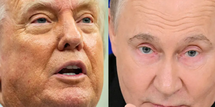 Trump habla por teléfono con Putin y pide fin de la guerra