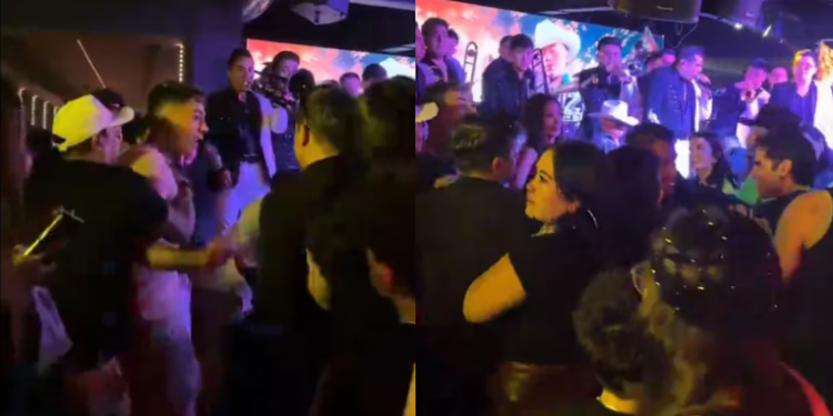VIDEO | Aaron Mercury y Naim Darrechi protagonizan altercado durante el cumpleaños de Abelito