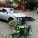Arrollan a estudiante que viajaba en motocicleta