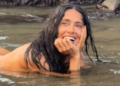 Salma Hayek celebra sus 60 años con fotografías frente al mar
