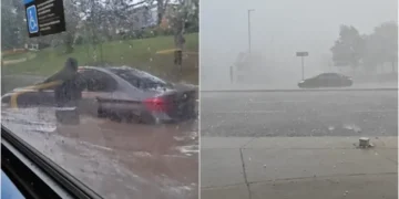 Tormenta severa azota Toronto, deja inundaciones, apagones y afectaciones