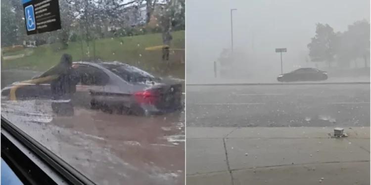 Tormenta severa azota Toronto, deja inundaciones, apagones y afectaciones