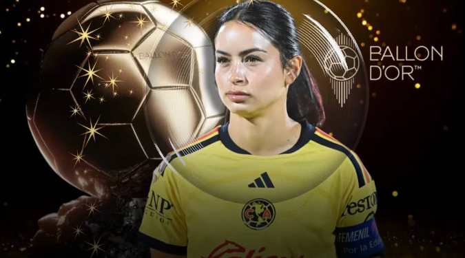 Scarlett Camberos hace historia al ser nominada al Balón de Oro 2026