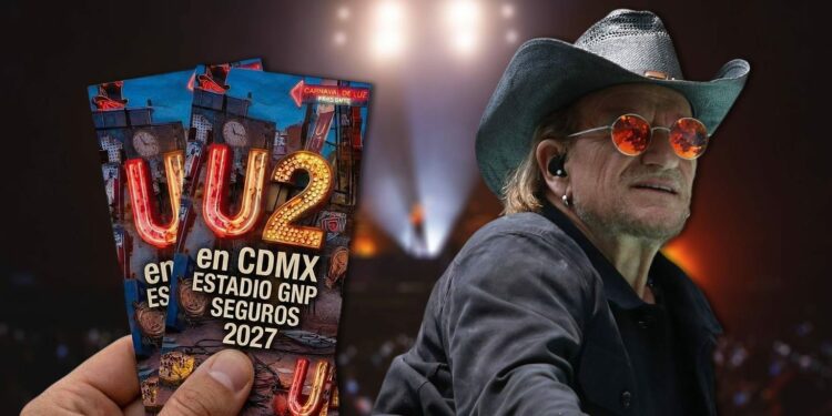 U2 agrega una cuarta fecha en México; será la última de su gira en el estadio GNP