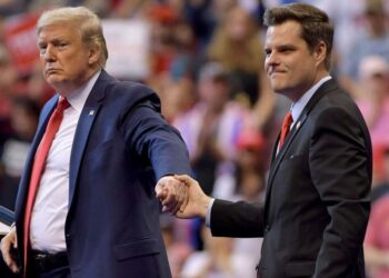 Acusan a excongresista republicano Matt Gaetz, exaliado de Trump, de tráfico sexual