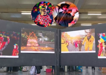 Xantolo en el metro: Exposición fotográfica en CDMX