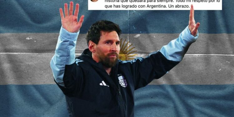 CR7 a Messi: ‘Todo mi respeto por lo que has logrado con Argentina’