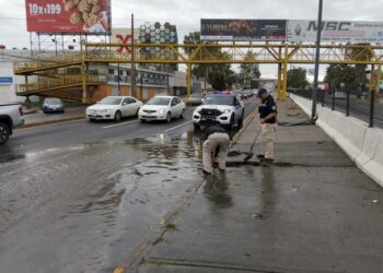 Desniveles y zonas de escurrimientos concentran riesgos durante las lluvias en SLP
