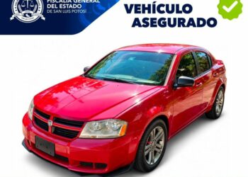 FGESLP asegura vehículo por mandato judicial en Ciudad Valles