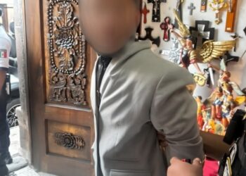 Hombre es detenido por presunto robo hormiga en comercio del Centro Histórico