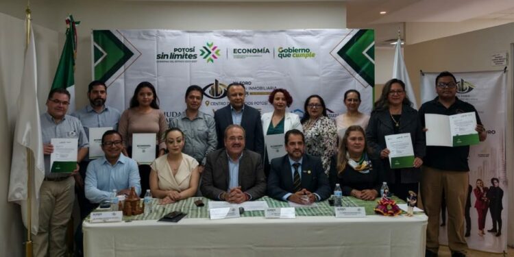 AMPI y SEDECO firman convenio para profesionalizar el sector inmobiliario en SLP