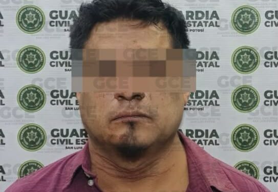 Detienen a hombre por presunto feminicidio de su pareja en Villa de Pozos