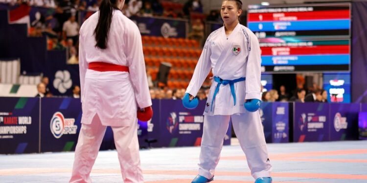 Valeria Juarez se mantiene como número uno del ranking mundial de karate
