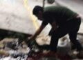 Menor cae al resbalar con aceite en carretera de Tamazunchale
