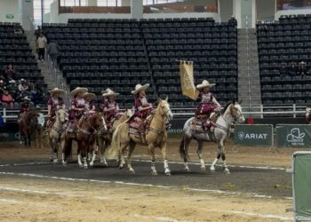 Arena Potosí reúne a charros y escaramuzas de todo México en el Campeonato Nacional 2026