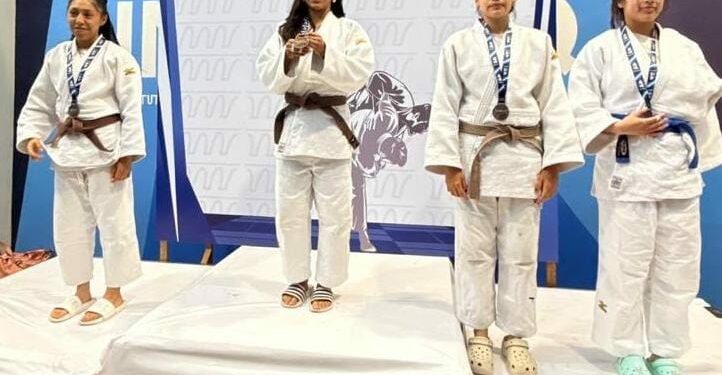 La potosina Cristina Marceleño conquista oro en el Nacional de Judo