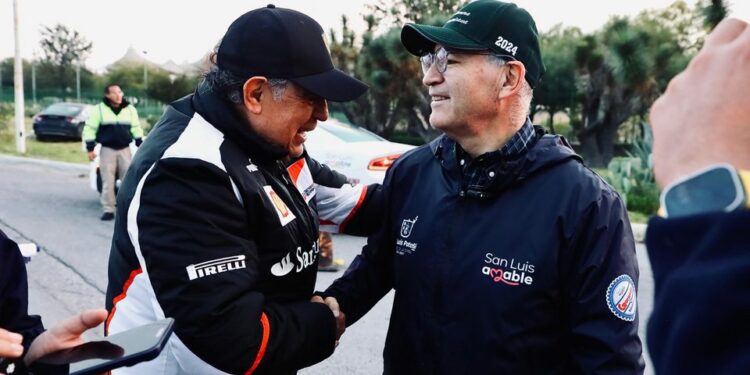 Carrera Panamericana parte de San Luis Potosí rumbo a Zacatecas