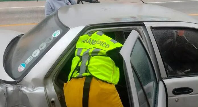 Choque de recolectora deja a menor lesionado en SLP