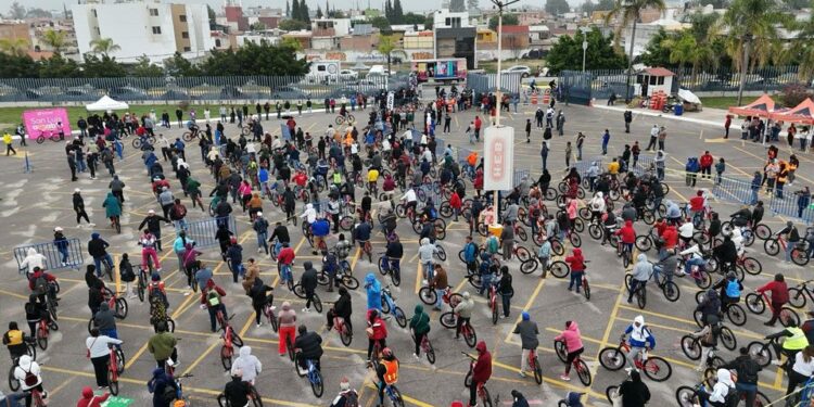 Programa “San Luis en Bici” suma más de mil 400 beneficiarios en la capital potosina
