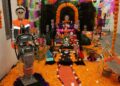 Instalan altares de muertos en la Unidad Administrativa Municipal