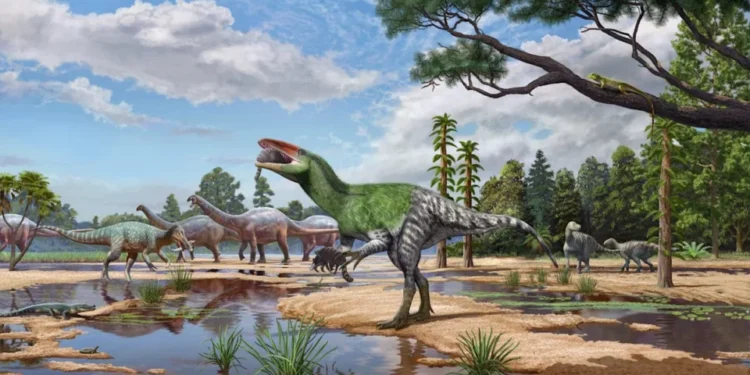 Descubren en Reino Unido una nueva especie de dinosaurio carnívoro emparentado con el T. rex