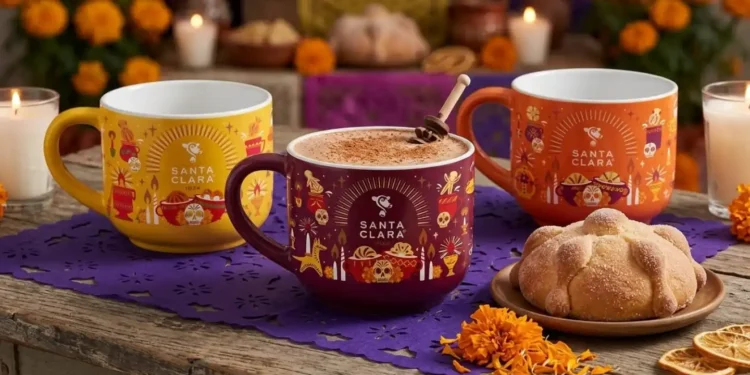 Santa Clara lanza colección de tazas por el Día de Muertos: conoce los diseños, costos y puntos de venta