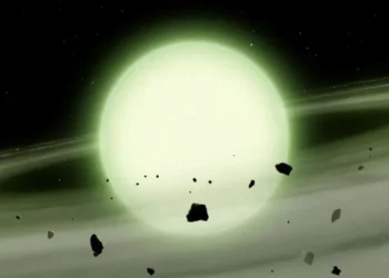 Astrónomos descubren la primera estrella verde fantasmal
