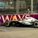 “No pude controlarlo”: Checo Pérez choca en qualy del Sprint de Singapur y le costará salir en los últimos puestos