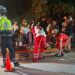 Fuerte caída de motociclista lo lleva al hospital en Valles
